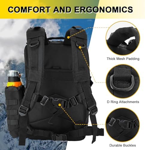 Hannibal Tactical Military Tactical Backpack-4