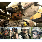 Military Tactical Goggles CS Airsoft Windproof Shooting Glasses