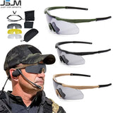 Military Tactical Goggles CS Airsoft Windproof Shooting Glasses