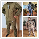 Gear Tactical Softshell Camouflage Jacket Set Men