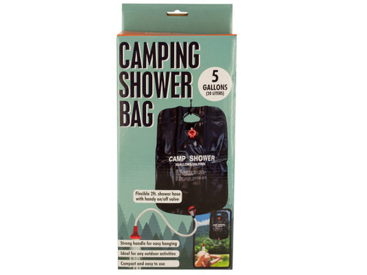 Camping Shower Bag with Flexible Hose