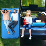 Self-Inflating Outdoor Sleeping Mat with Pillow Bag