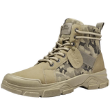 Military Boots For Men Autumn High Top Camouflage Desert