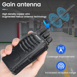 Walkie Talkie Long Range Ham Radios Transceiver for Hunting Hotel