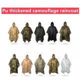 Outdoor Military Breathable Camouflage Poncho