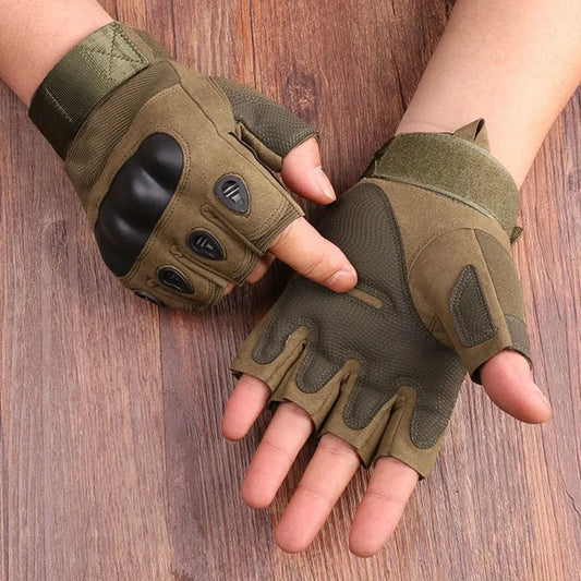 Half Finger Men's Gloves Outdoor Military Tactical Gloves