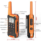 F22 Mini Walkie Talkie PMR FRS Long Range Rechargable