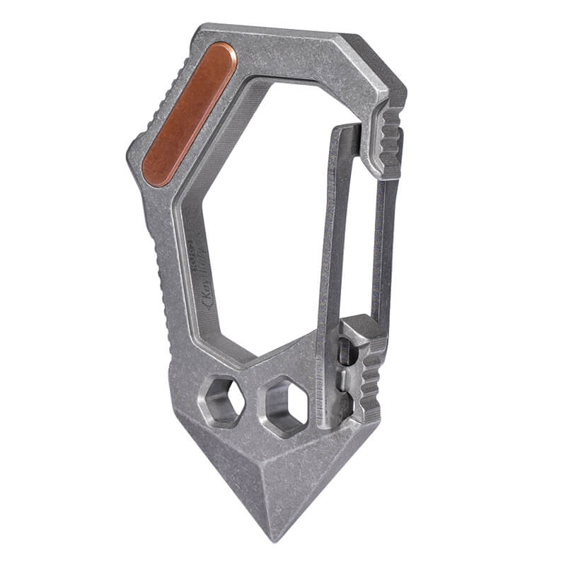 COOYOO KU02 Titanium EDC Mini Multi-Tool Tactical Keychain-0