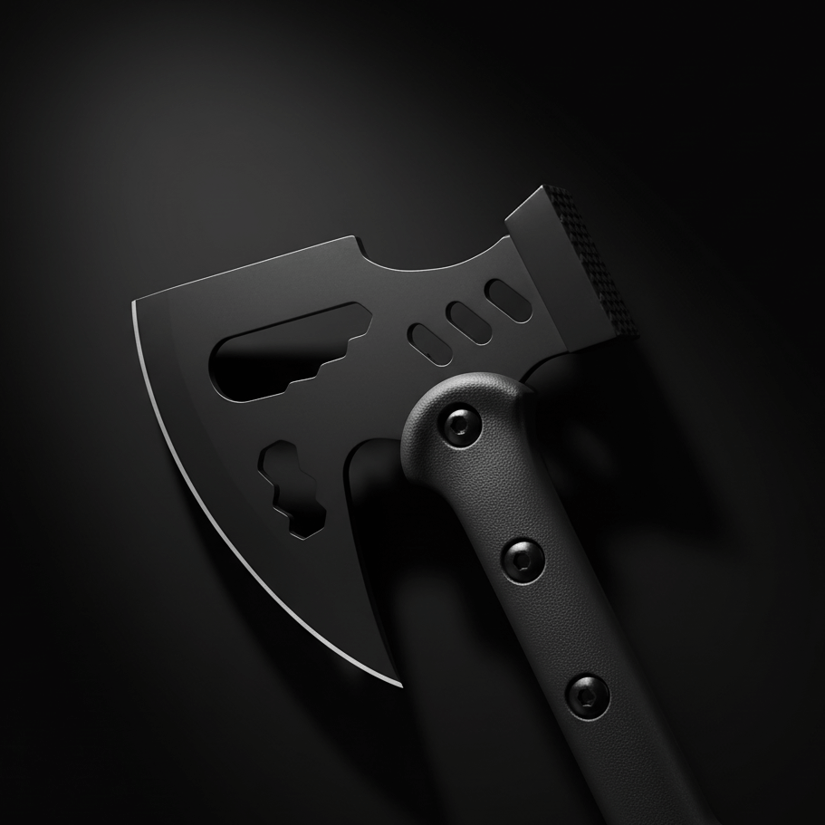 Stainless Steel Multi-Functional Survival Axe & Hammer | Outdoor Camping, Rock Climbing & Adventure Tool-1