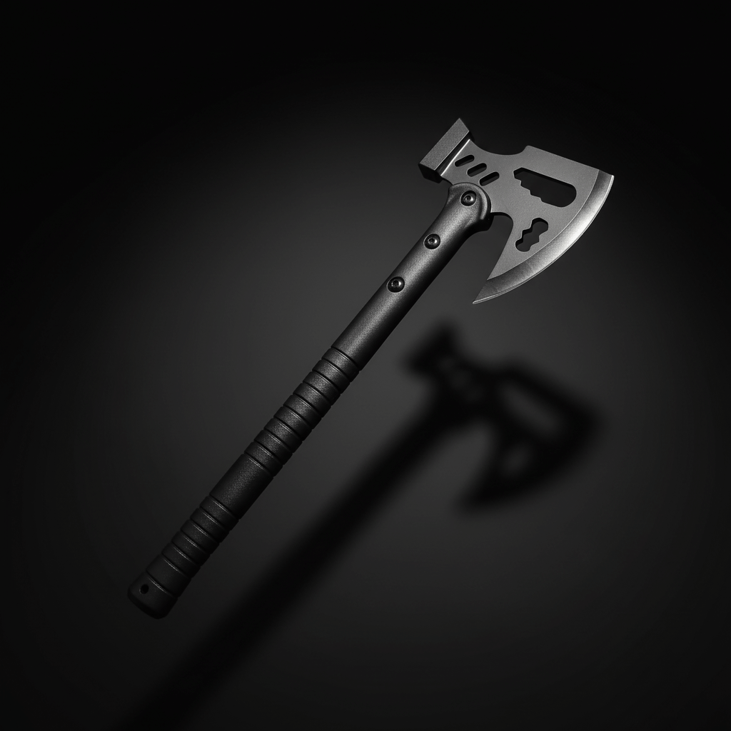 Stainless Steel Multi-Functional Survival Axe & Hammer | Outdoor Camping, Rock Climbing & Adventure Tool-3